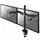 Monitorarm FPMA-D550D 2 schermen 10-32 Inch Zwart