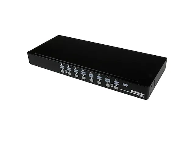 16-poort 1U-Rack USB KVM-switch met OSD