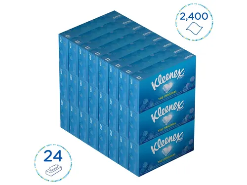 Facial tissues Kleenex 2-laags 100 vel wit 8827