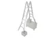 multifunctionele telescoopladder,4x4,sporten,balk L 4,2m,aluminium