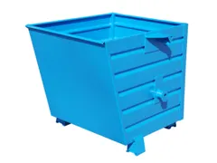 Kiepbak Hxbxd 900x800x1000mm 0.55m³ 80kg 1000kg Ral5012