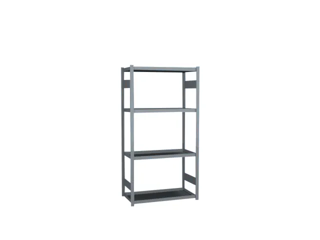 Rayonnage à tablettes de rétention élément de départ HxlxP 2000x1