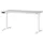 Elektrisch ihv bureau,HxBxD 720-1200x1400x800mm,blad lichtgrijs