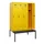 locker met bank,HxBxD 1950x1200x815mm,4vak,vak B 300mm,draaigrendel