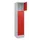lockerkast,HxBxD 1950x400x500mm,1x4vakken,vak B 400mm,cil.-slot,sokkel