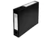 Boite de classement bouton pression dos 60mm PP noir