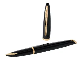 Vulpen Waterman Carene Black Sea lacquer GT Medium Blauwe inkt - 3