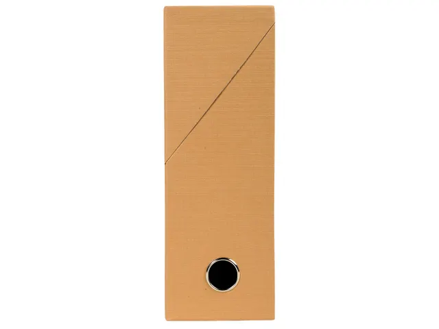 Boite transfert Dos 90mm papier toilé - Havane