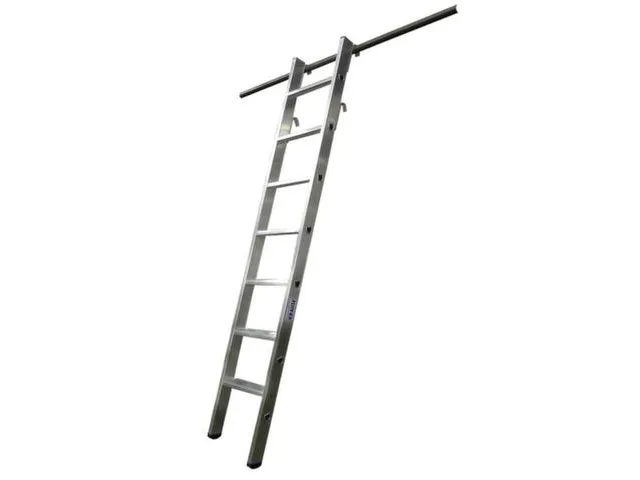 Stellingladder Aluminium 4Haken 7Treden Boom L 1 95M
