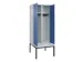 locker voor scheiding van kleding,HxBxD 2120x800x815mm,2vak