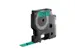 Labeltape Dymo 45019 D1 S720590 12mmx7m zwart op groen