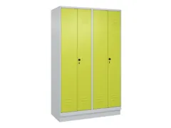 PBM-locker,HxBxD 1950x1200x500mm,4vak,vak B 300mm,draaigrendel