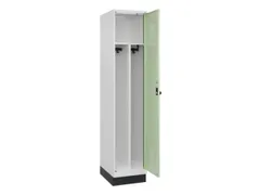 locker voor scheiding van kleding,HxBxD 1950x400x500mm,1vak