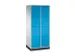 armoire multicases grand volume,RAL7035/RAL5012,HxlxP 1950x820x600mm