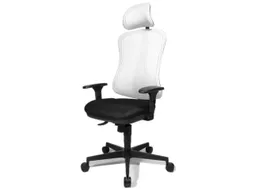 Topstar Bureaustoel HEAD POINT SY, rugleuning met netbekleding