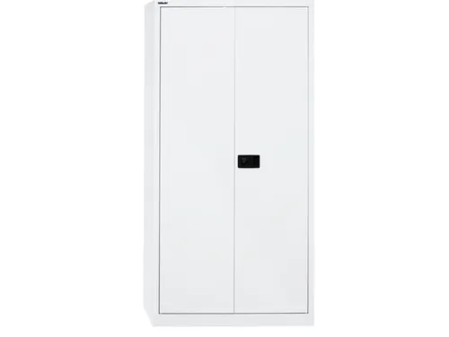 kantoorkast openslaande deuren 1950x914x400mm Stalen Grijs Verkeerswit