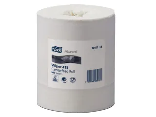 Poetspapier Tork M2 1 laags 6 rollen wit 100134 - 4