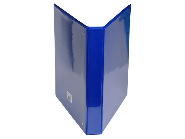Ringmap Kreacover Presentatieringband A4 maxi 4 rings D-mech 30mm blau