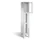 lockerkast 1850x320x500mm 1x3 vakken Cilinderslot Poten RAL7035
