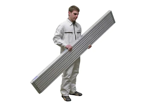 Telescopisch Bordes,V. Staande Ladder Met Sporten,Aluminium