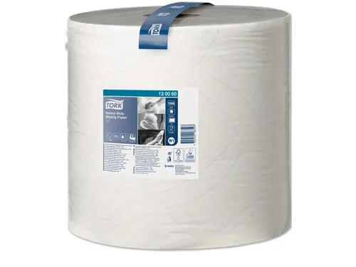 Poetspapier Tork W1 Heavy-Duty Premium 2-laags 1000 vel wit 130060