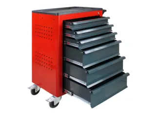 Gereedschapswagen Met Gereedschapsassortiment 950x610x450mm 3 Laden - 5