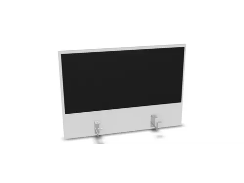 opzetpaneel,v. bureau,aanbouw achter,B 800mm,Bl-wit,BN8033-zwart