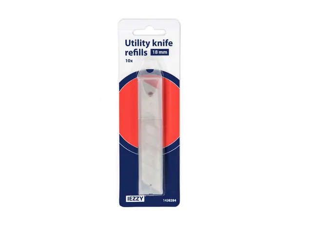 Snijmes vullingen IEZZY 18mm 10 stuks