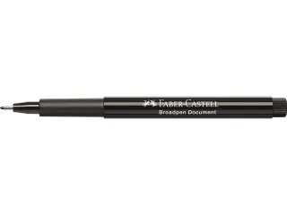 fineliner Faber Castell Broadpen 1554 zwart 0.8mm - 5