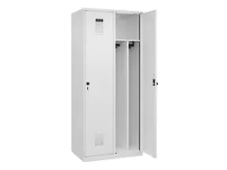 locker voor scheiding van kleding,HxBxD 1850x800x500mm,2vak