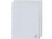 Intercalaires Kangaro 23 Perf G452cm Numéro 1-52 Gris Pp