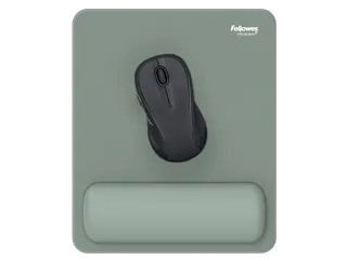 Muismat met polssteun Fellowes Breyta saliegroen 20x24cm - 2