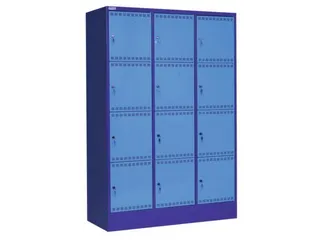 Elektro-Vakkenkast Hxbxd 1995x1205x582mm 12 Vakken Sokkel - 3
