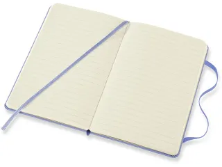 Notitieboek Moleskine pocket 90x140mm lijn hard cover hydrangea blue - 4