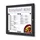 Outdoor Menubord Met Logo Paneel 2xA4 Liggend