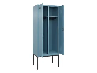 locker voor scheiding van kleding,HxBxD 2120x800x500mm,2vak - 1