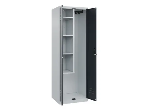 schoonmaakkast,HxBxD 1850x600x500mm,links 4vakken