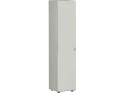 Draaideurkast Hxbxd 1810x400x420mm 4 Legborden/5 Oh Lichtgrijs