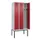 locker voor scheiding van kleding,HxBxD 2120x900x500mm,3vak