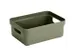 Boîte de rangement Sigma Home 9L vert foncé - 35 x 24,6 x 12,2 cm