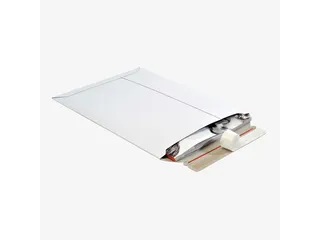 Kartonnen envelop 320x455mm A3 Wit 450 gram per pak 25 stuks - 1