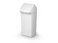Afvalbak Durabin Flip 40 Liter Wit