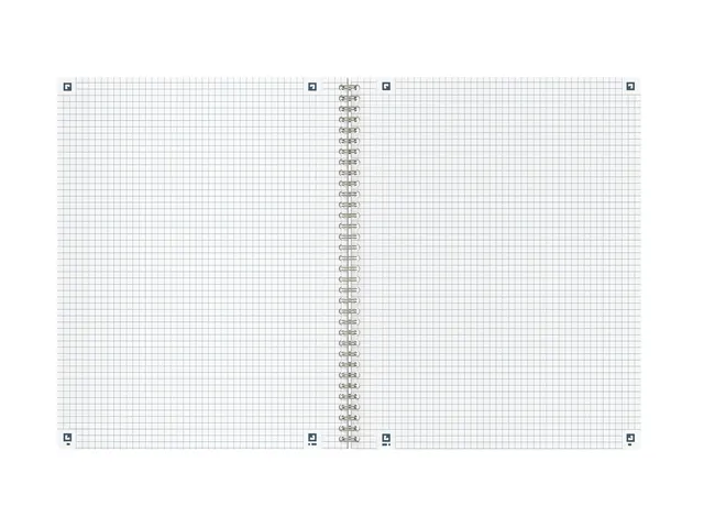 Cahier spirale Oxford Origin A4 + carreau 5mm 70 feuilles noir