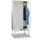 locker met bank,RAL 7035,HxBxD 2150x1200x500mm,3vak,vak B 400mm