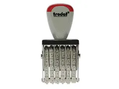 Trodat Nummerstempel Classic Line 6 Cijfers