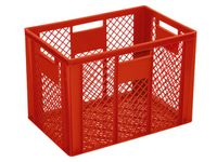 Euronorm Stapelkrat Pe 410x600x400mm 83liter Open Rood