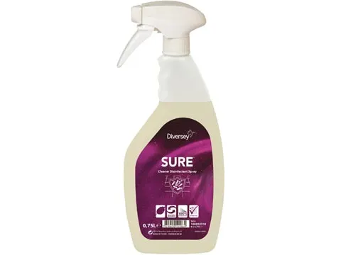 Diversey Desinfectiemiddel Sure, Flacon Van 750ml