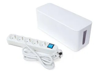 5-Voudige Stekkerdoos Met Kabelbox - Penaarde - 1