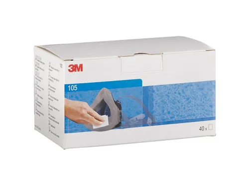 3M maskerreiniger 105 reinigingsdoekjes mondmaskers doos 40 stuks