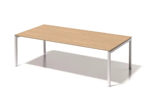 vergadertafel/directiebureau,HxBxD 740x2400x1200mm,rechthoekig